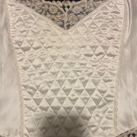 Victoria's Secret‎ Vintage Gold Label Medium Coquette Lingerie Top Regency - Picture 3 of 11